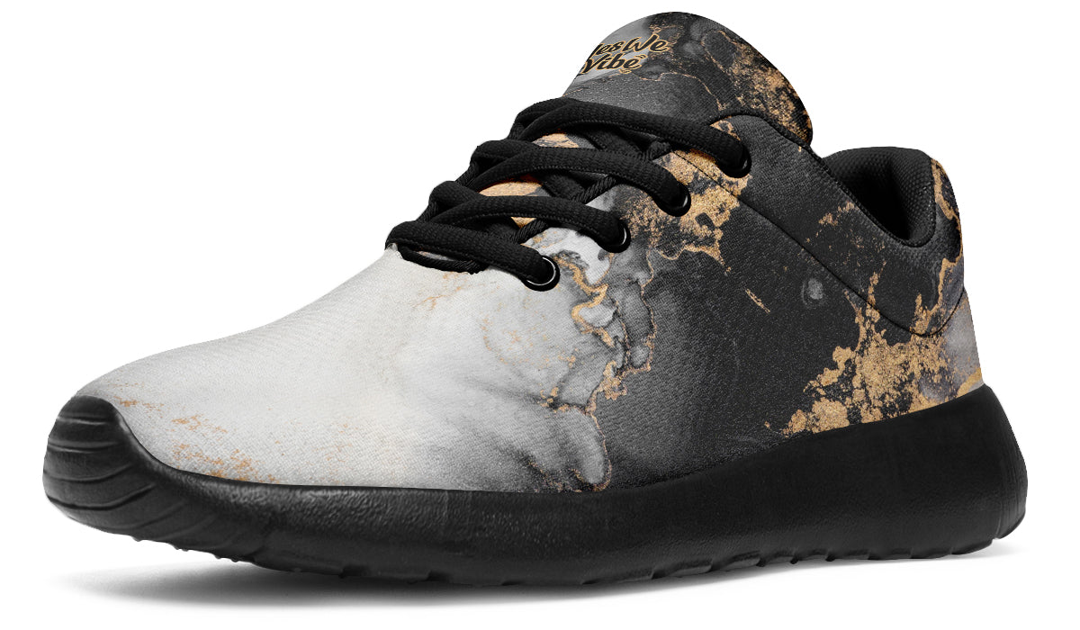 Black And Gold Abstract