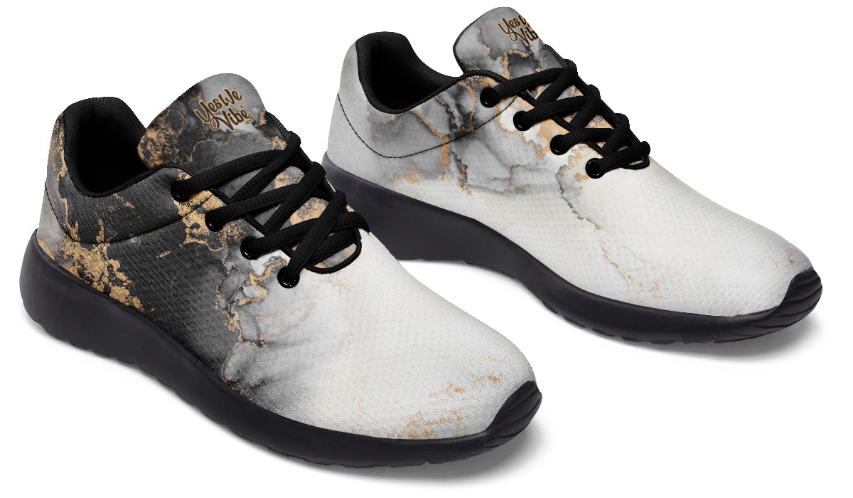 Black And Gold Abstract