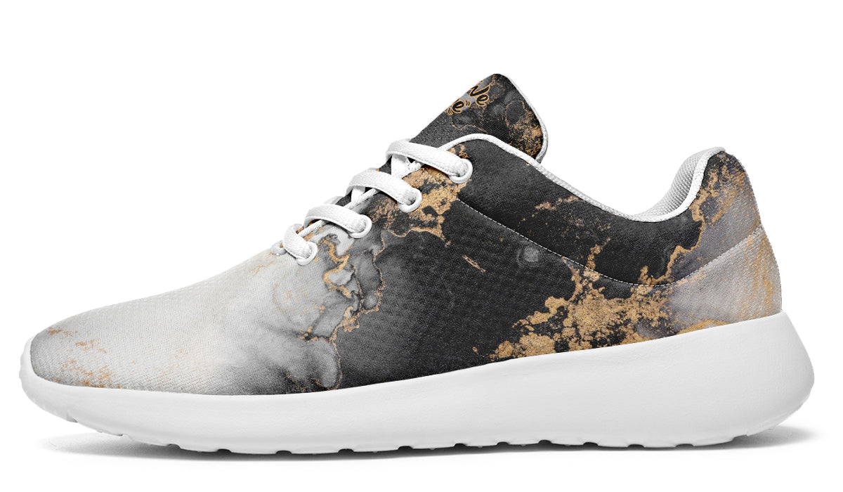 Black And Gold Abstract