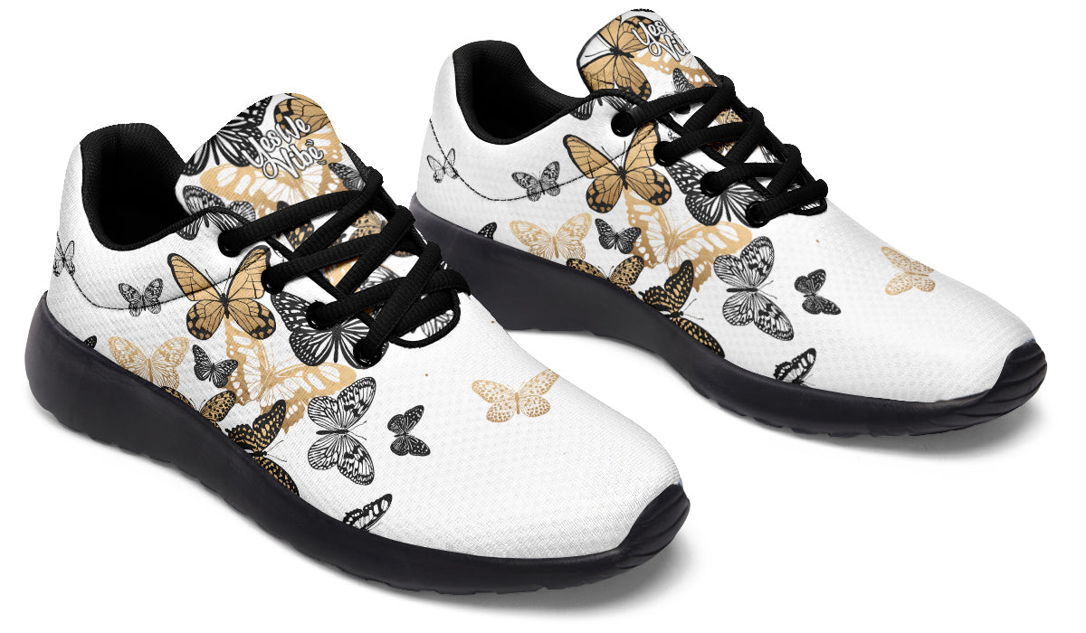 Black And Gold Butterflies
