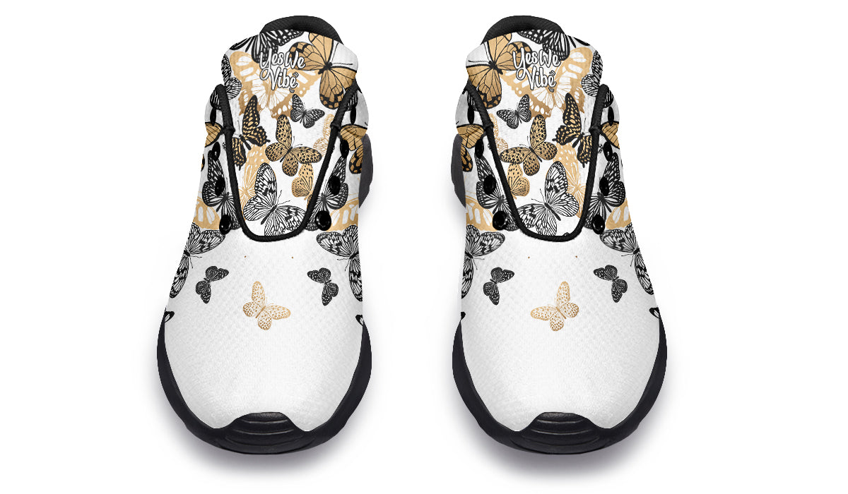 Black And Gold Butterflies