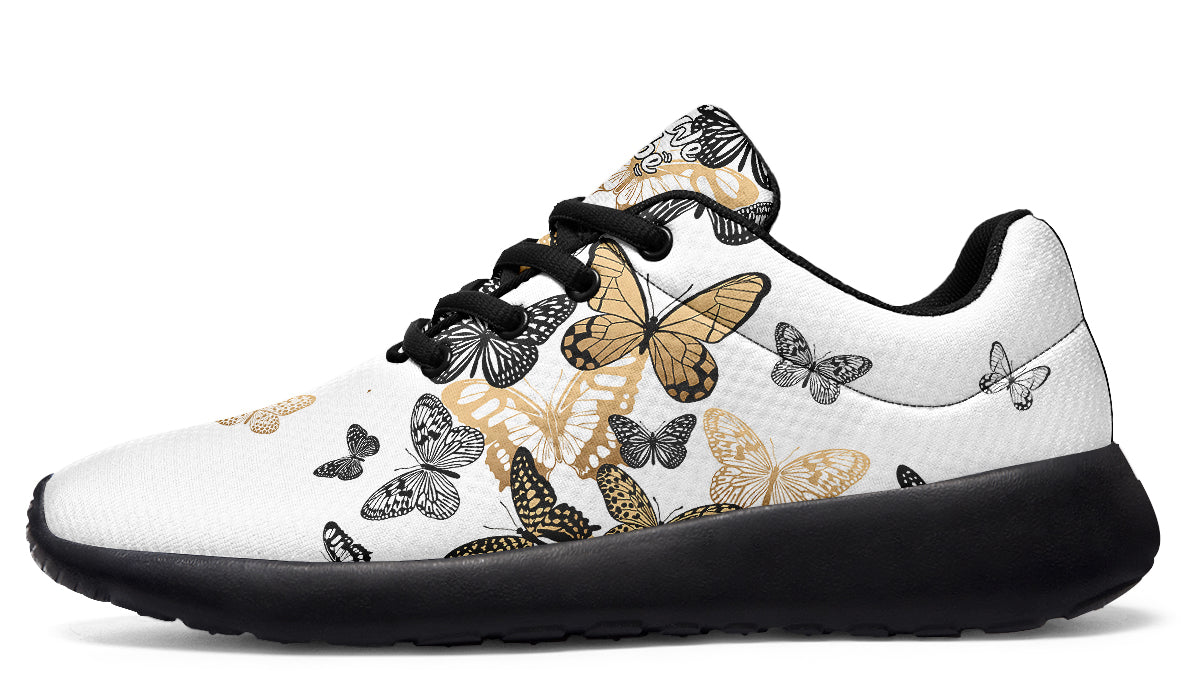 Black And Gold Butterflies
