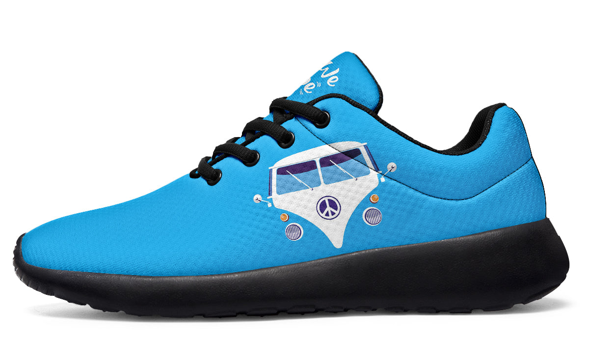 Blue Hippie Van