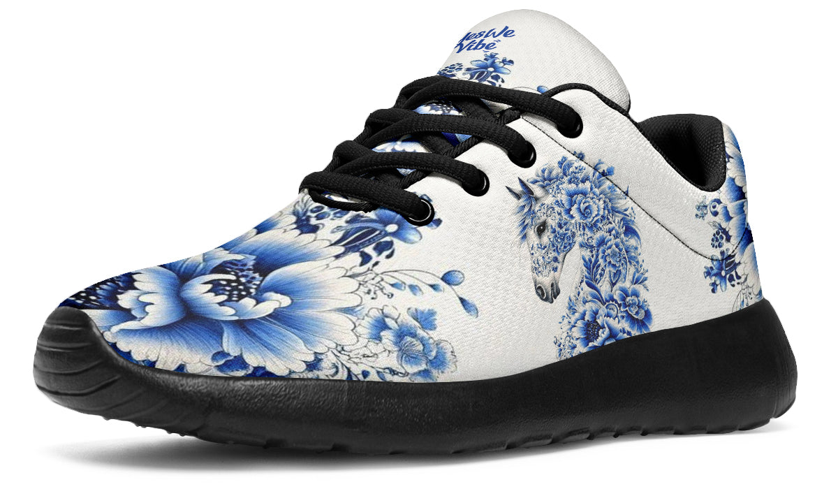 Blue Porcelain Floral