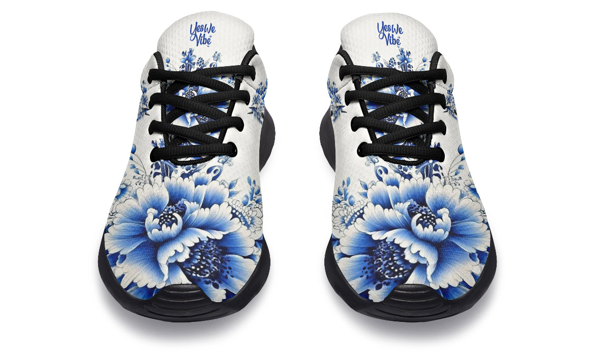 Blue Porcelain Floral