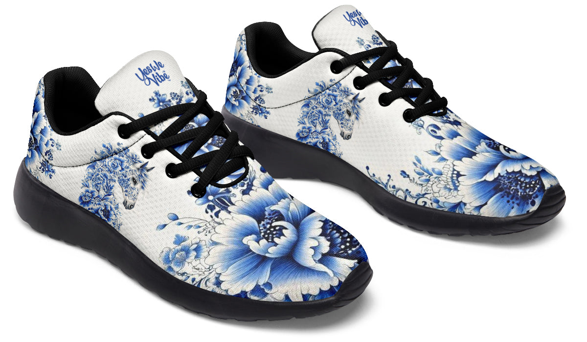 Blue Porcelain Floral