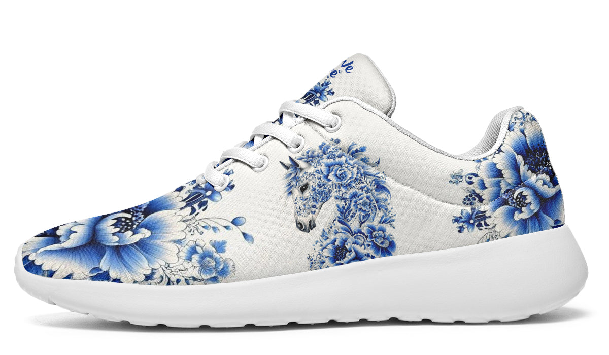 Blue Porcelain Floral