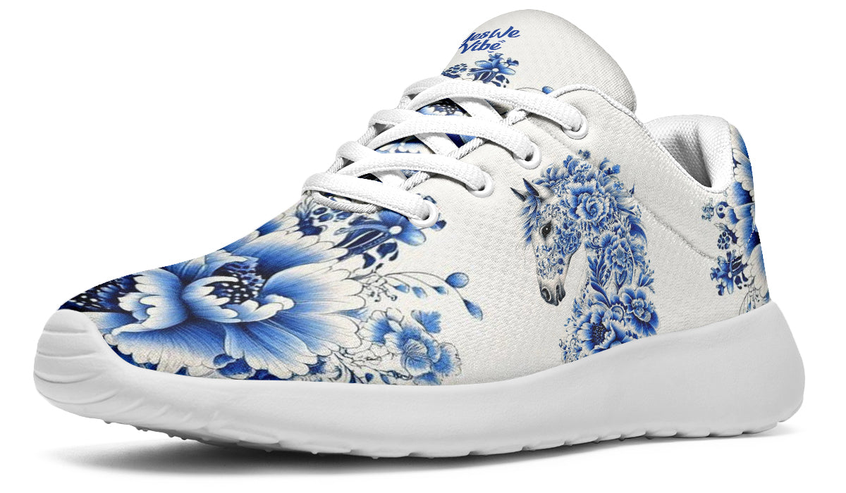 Blue Porcelain Floral