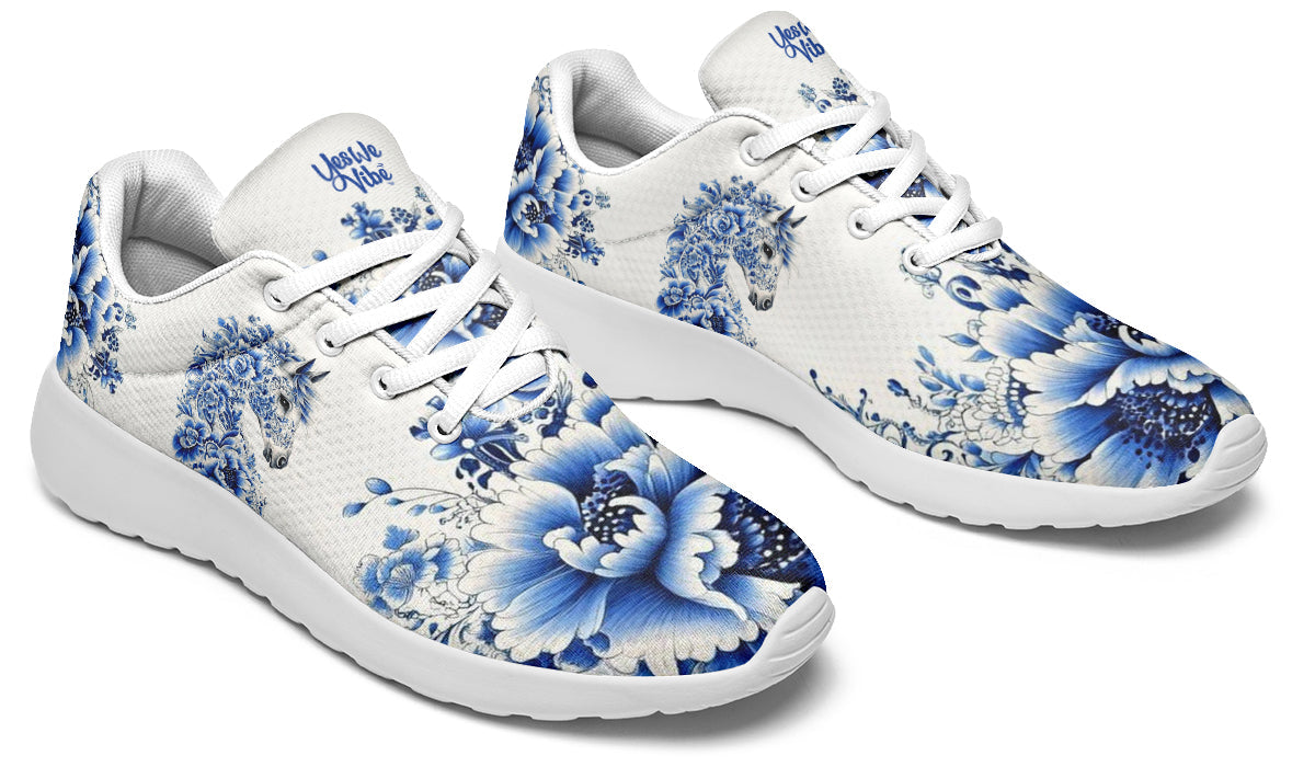 Blue Porcelain Floral