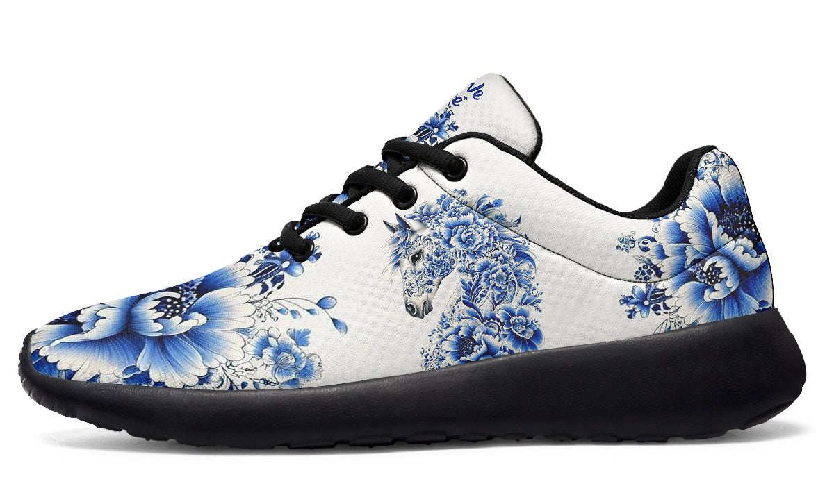 Blue Porcelain Floral