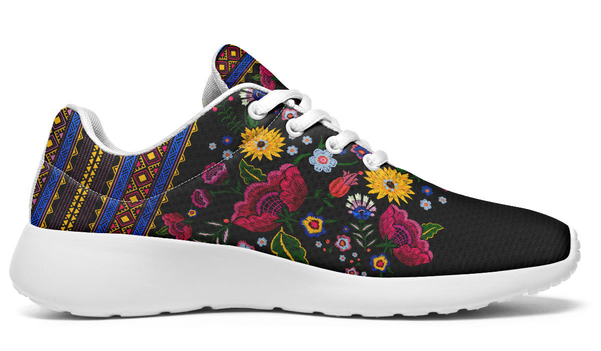 Boho Colorful Flower Embroidery