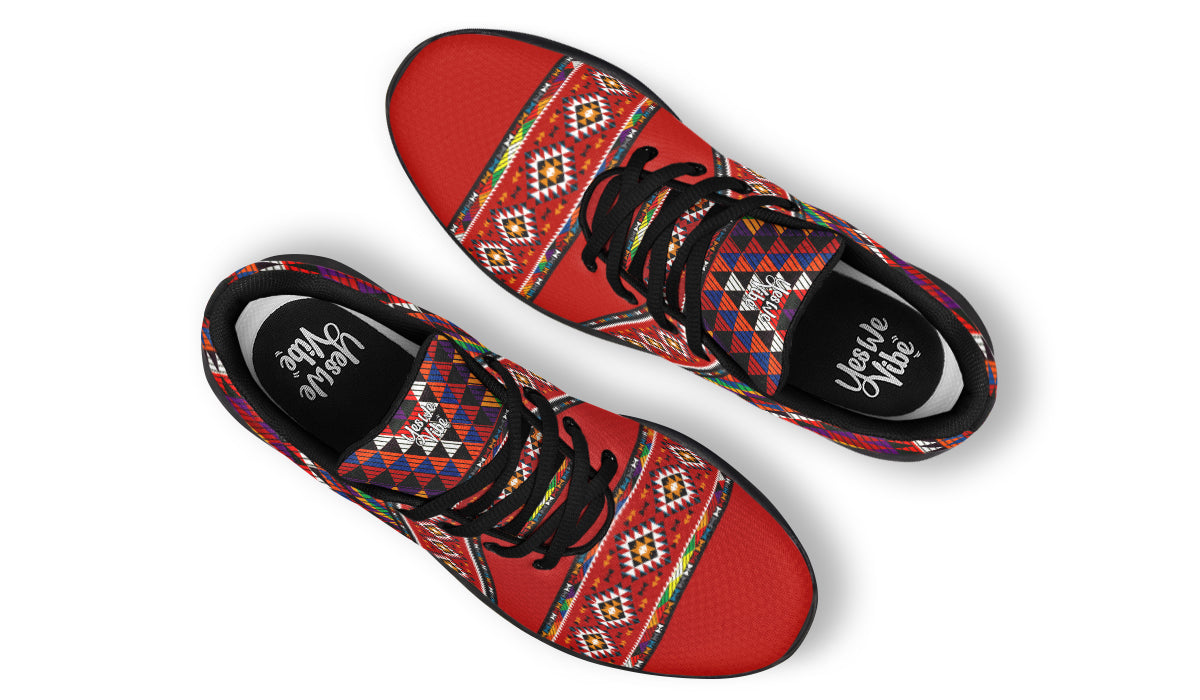 Boho Red Triangle