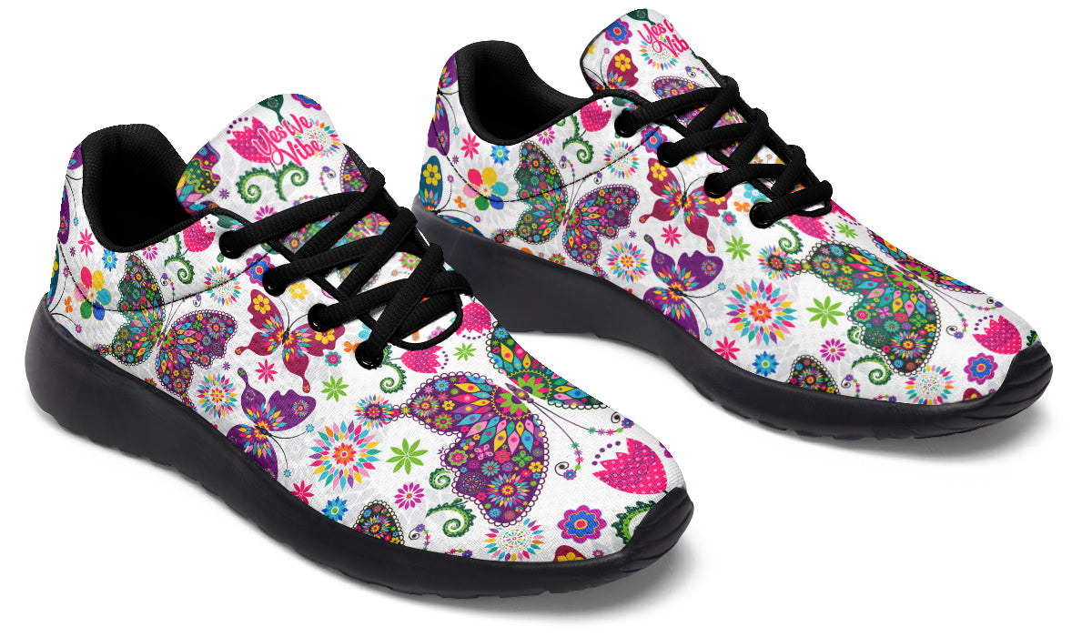 Butterflies Flying