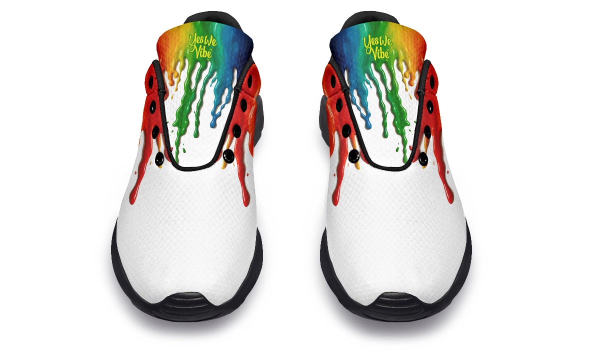 Cartoon Melted Crayon