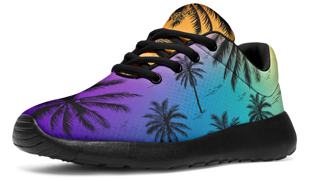 Chilling With Colors Palm Trees