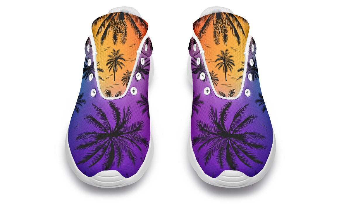 Chilling With Colors Palm Trees