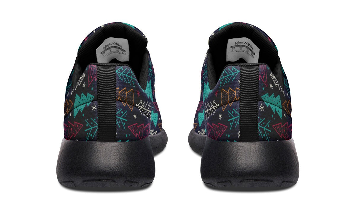 Christmas Forest Silhouette