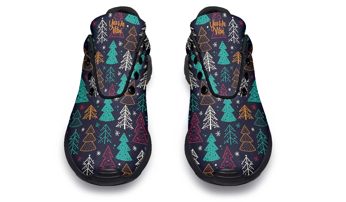 Christmas Forest Silhouette