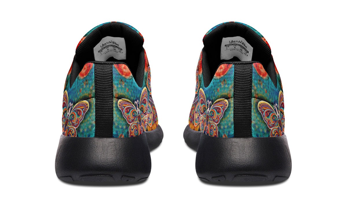 Colorful Butterfly And Mandala