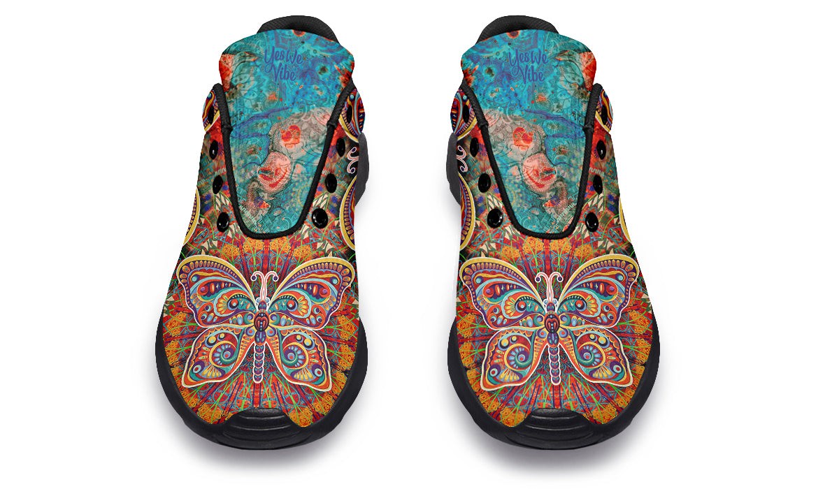 Colorful Butterfly And Mandala