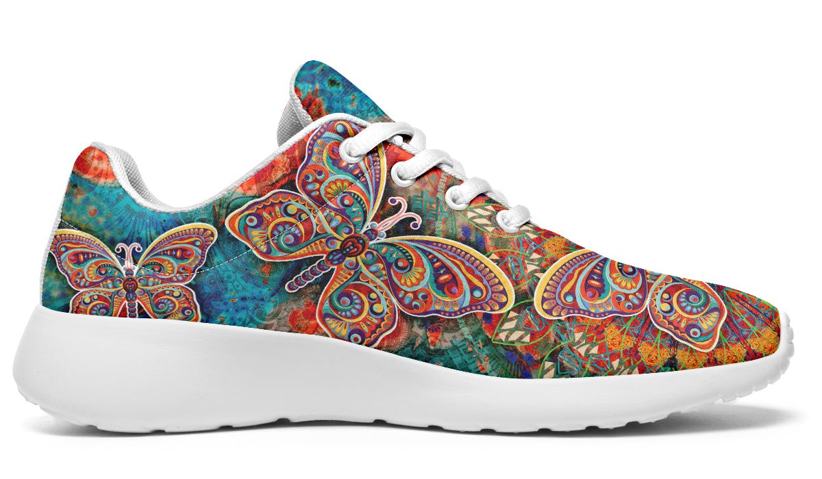 Colorful Butterfly And Mandala