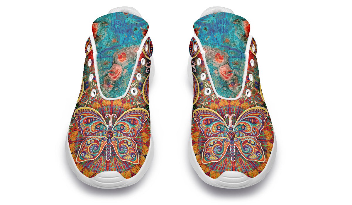 Colorful Butterfly And Mandala