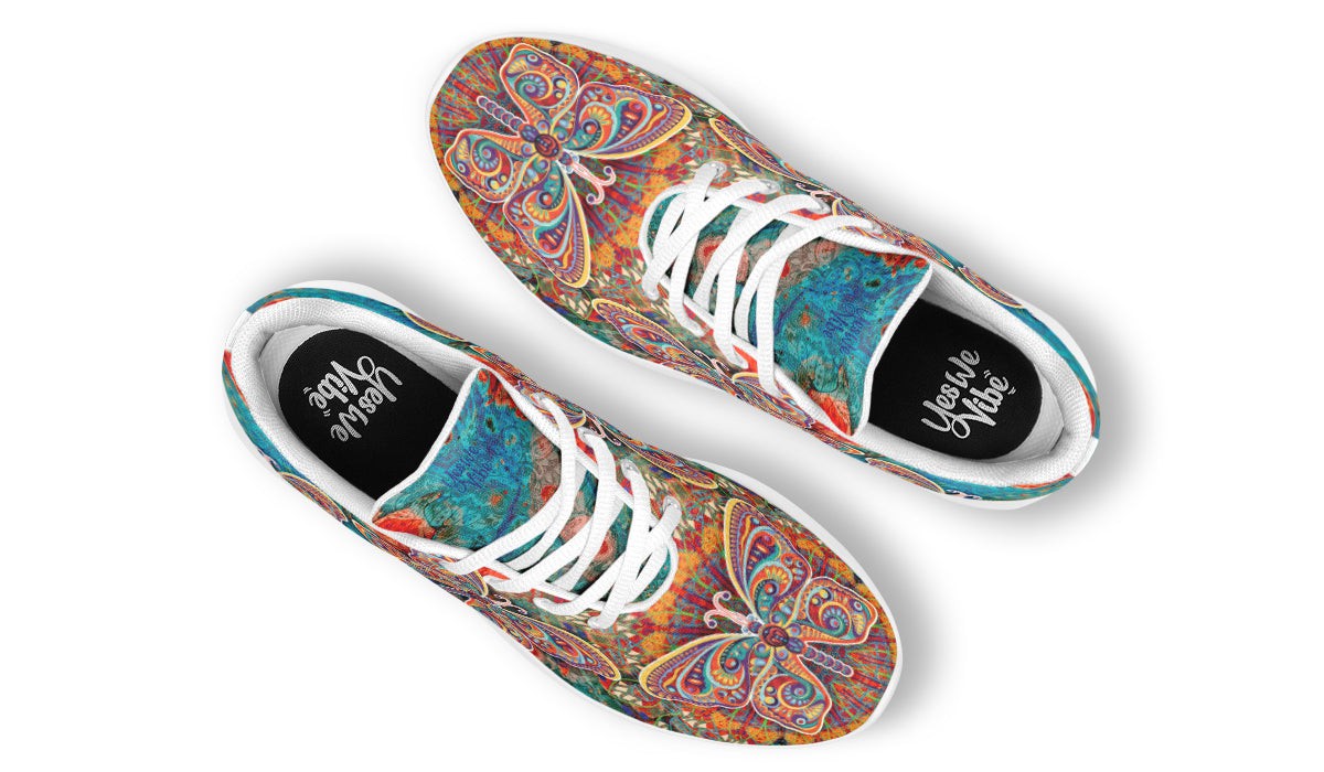 Colorful Butterfly And Mandala