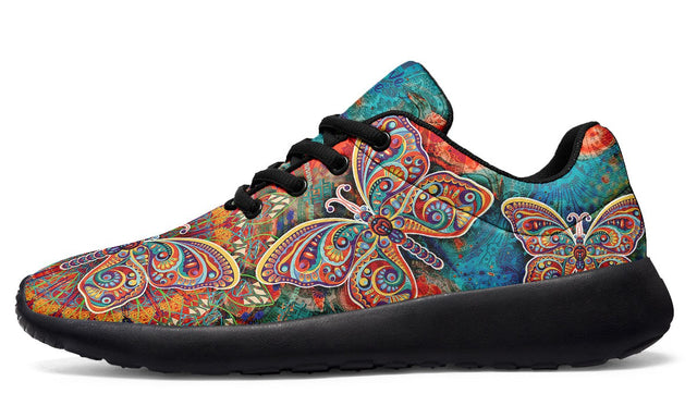 Colorful Butterfly And Mandala