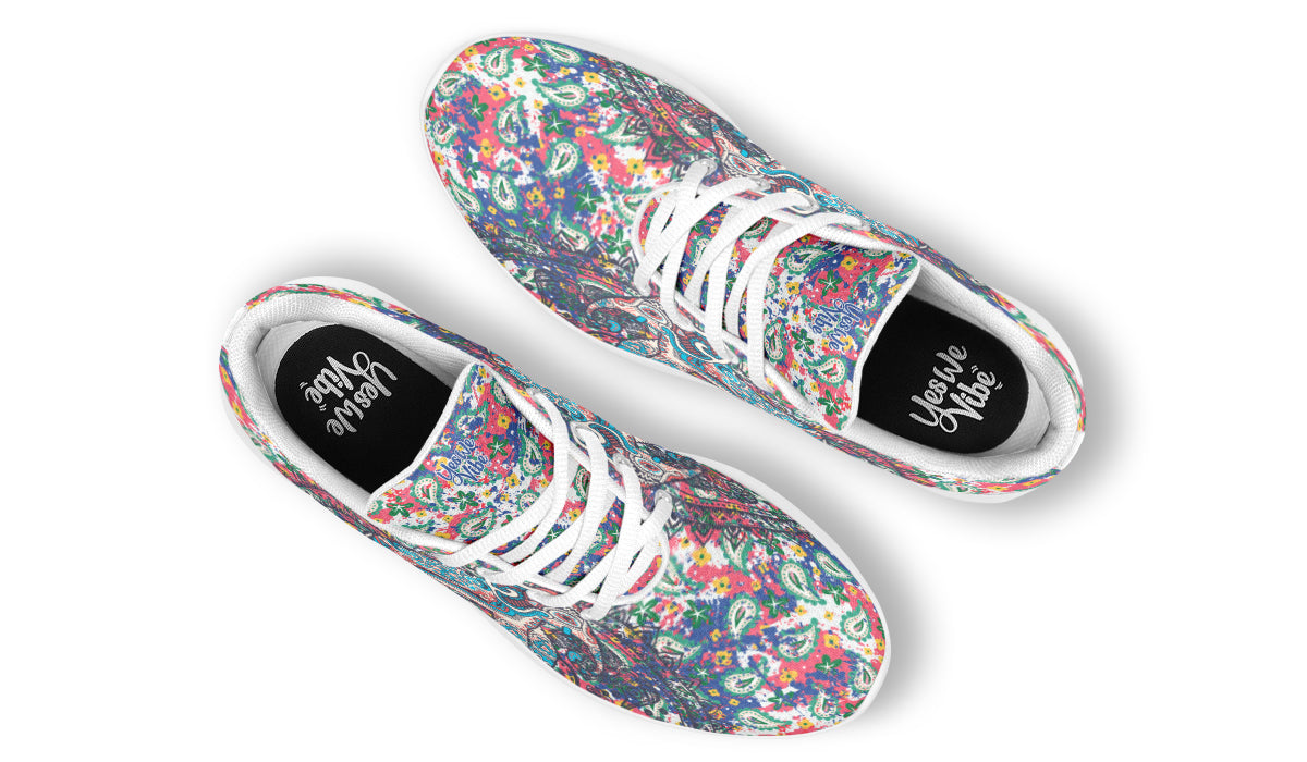 Colorful Elephant With Paisley Pattern
