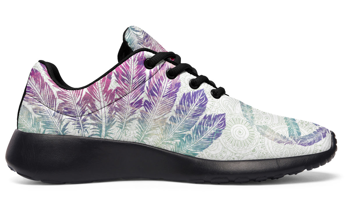 Colorful Feather Purple