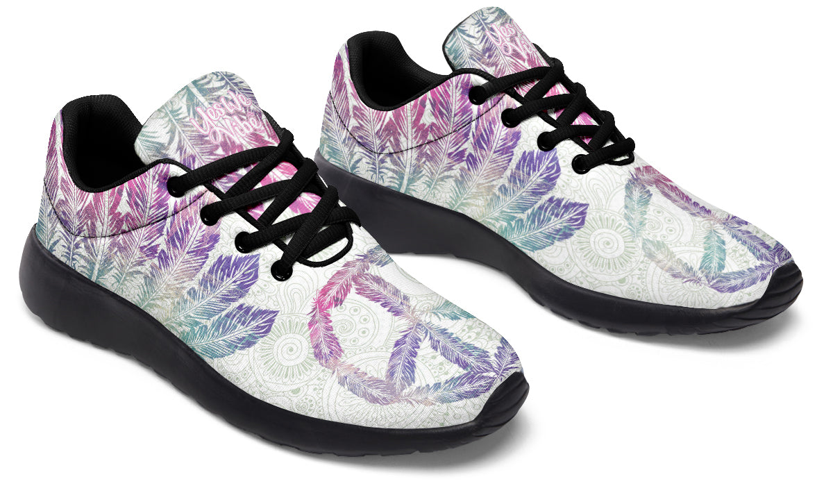 Colorful Feather Purple