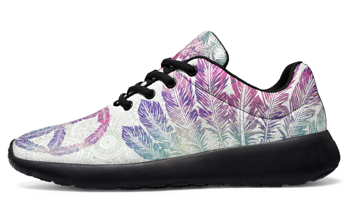 Colorful Feather Purple
