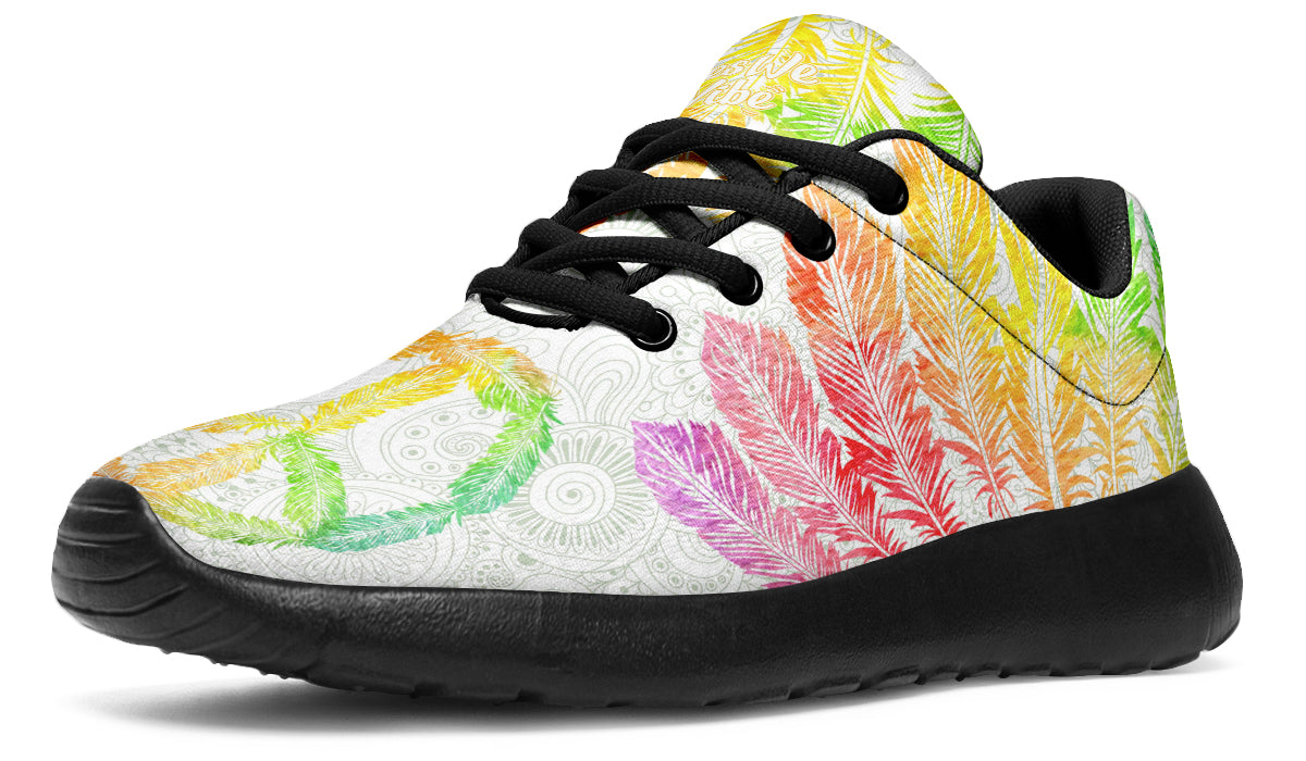 Colorful Feather Rainbow