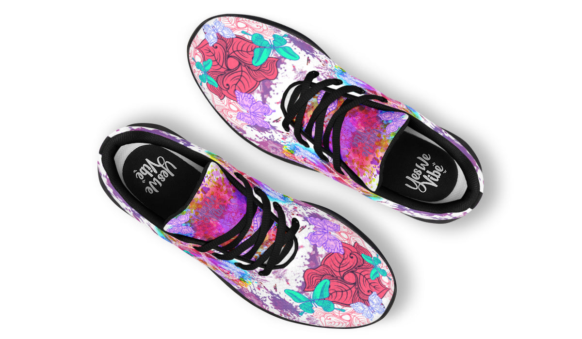 Colorful Peace And Butterflies