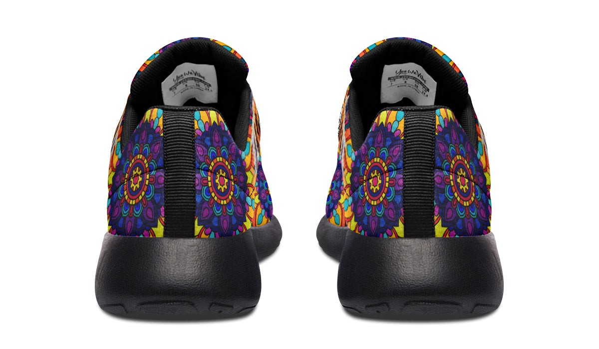 Colorful Tiger And Mandala