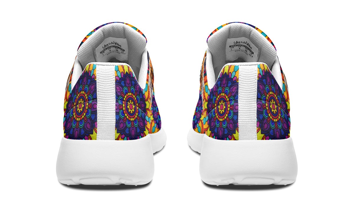 Colorful Tiger And Mandala