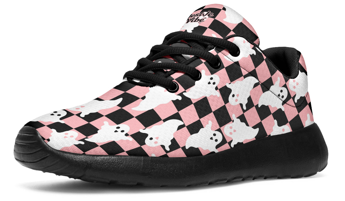 Cute Ghost Checkered