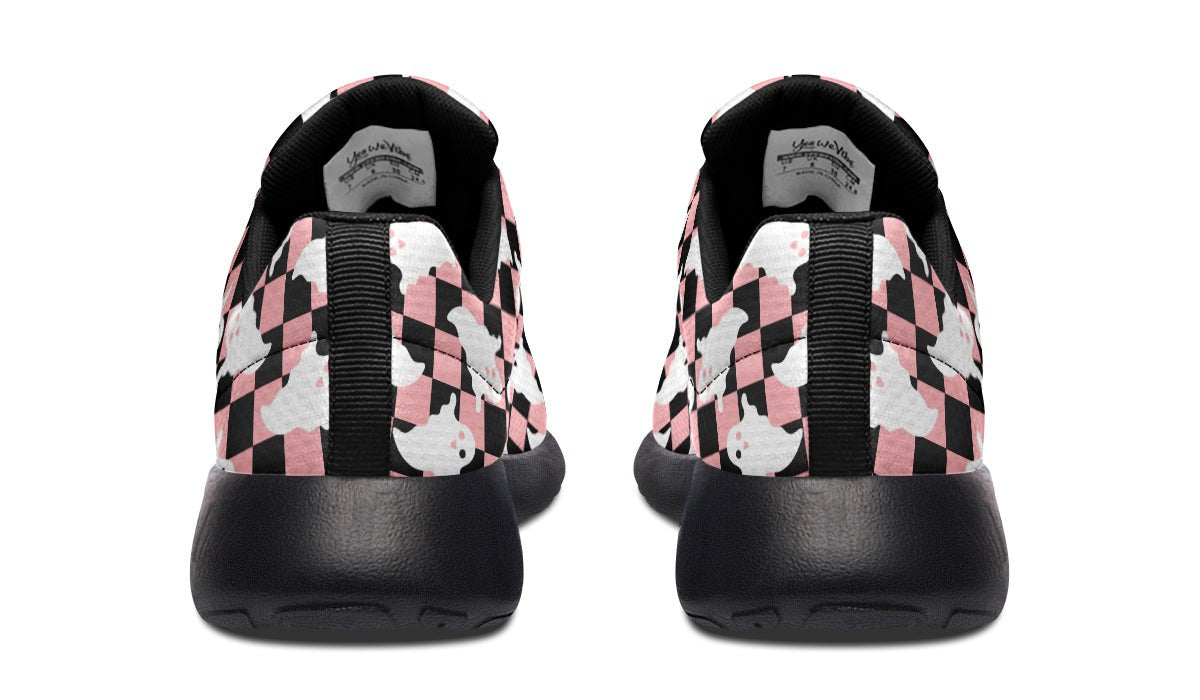 Cute Ghost Checkered