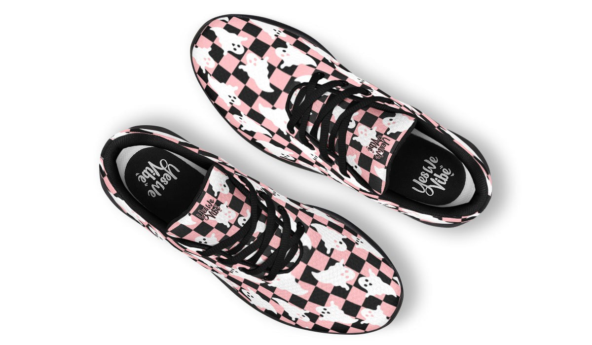 Cute Ghost Checkered