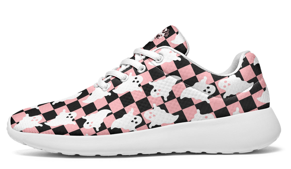 Cute Ghost Checkered