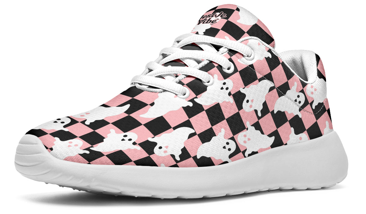 Cute Ghost Checkered