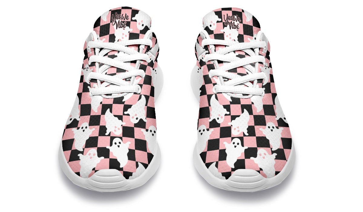 Cute Ghost Checkered