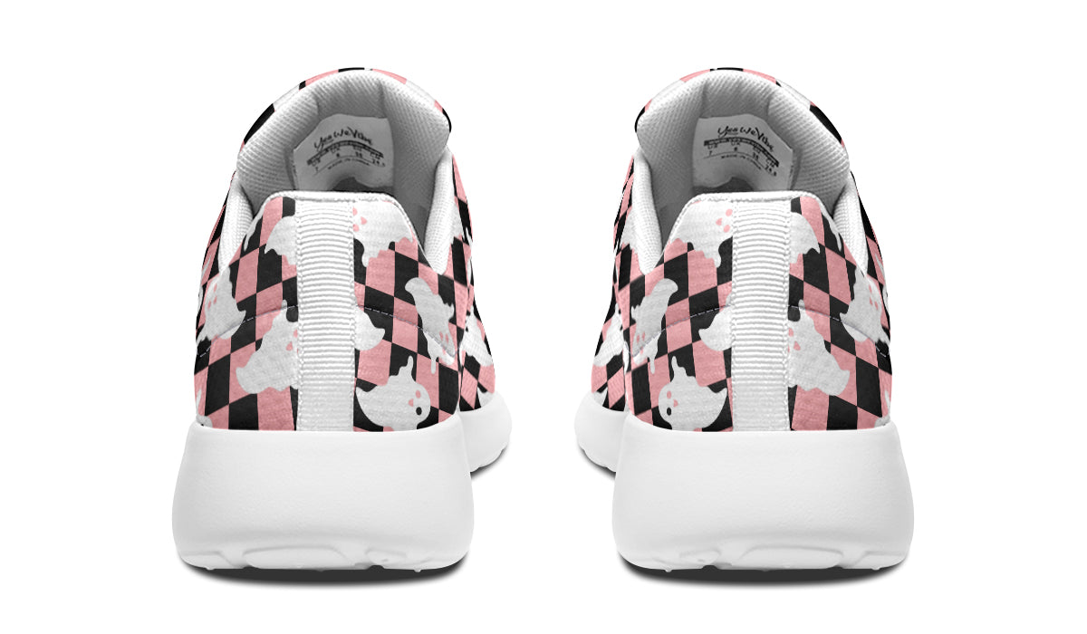 Cute Ghost Checkered