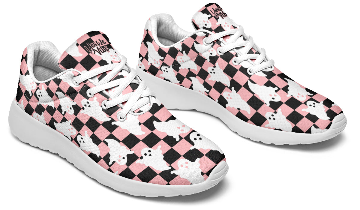 Cute Ghost Checkered