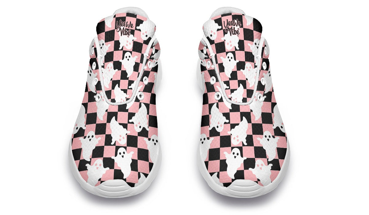 Cute Ghost Checkered