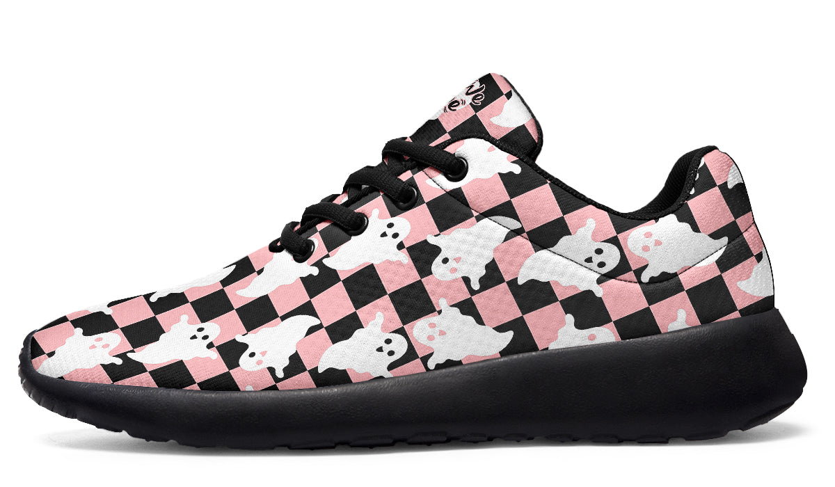 Cute Ghost Checkered