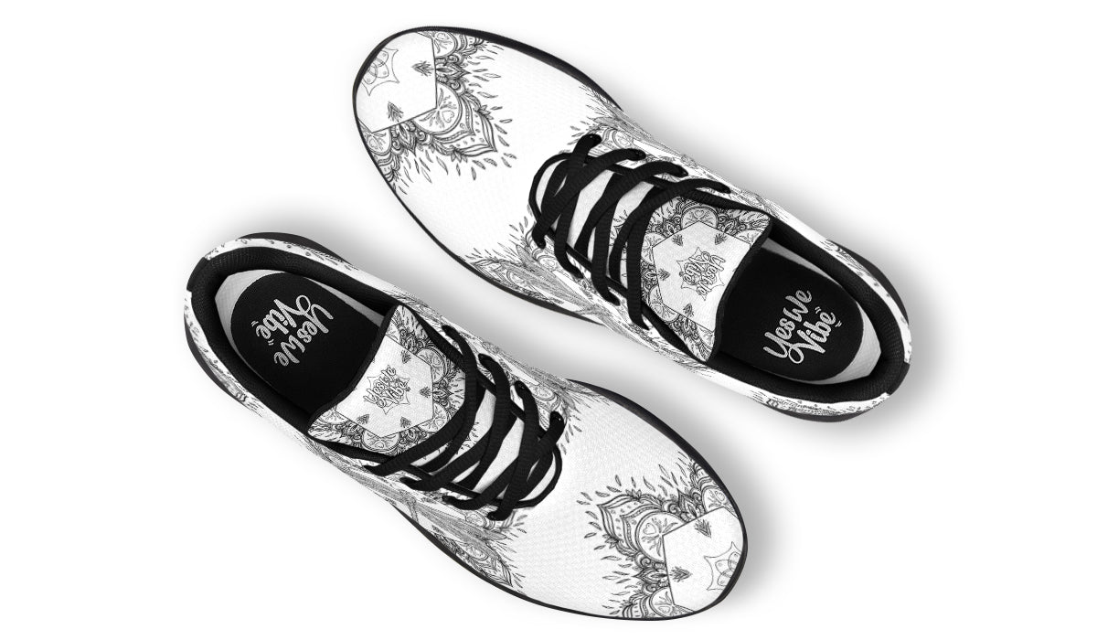 Dragonfly Mandala Black And White