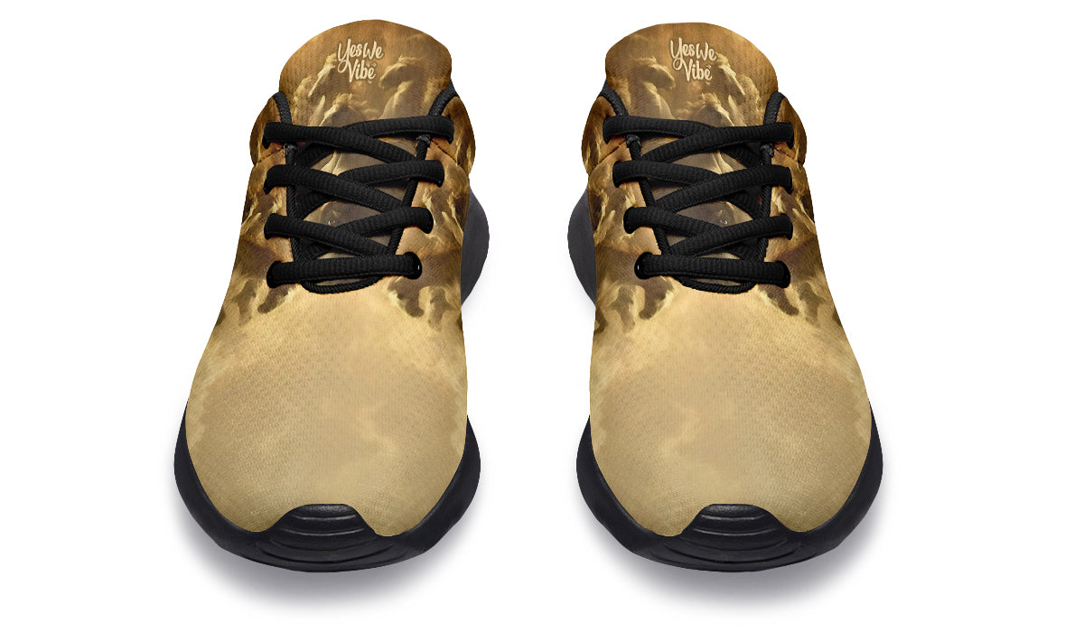 Ethereal Horses In Clouds