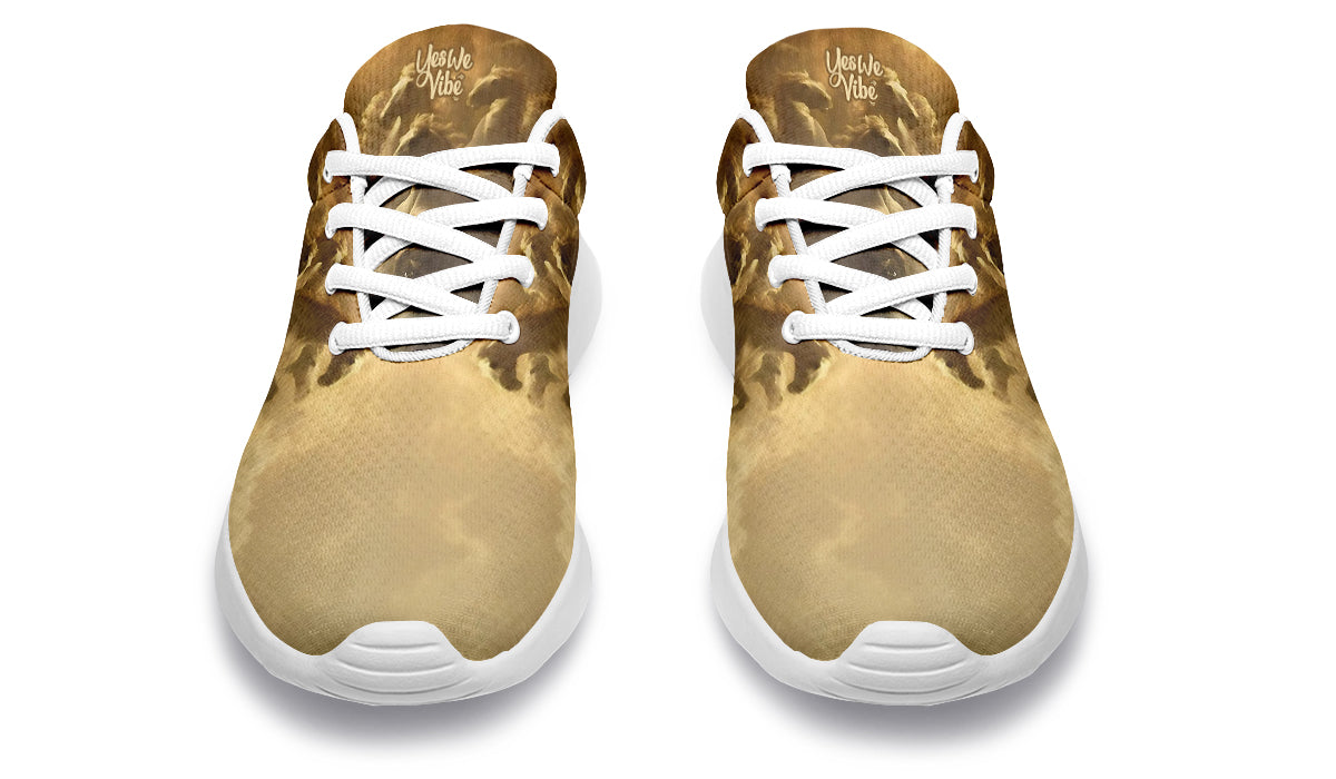 Ethereal Horses In Clouds