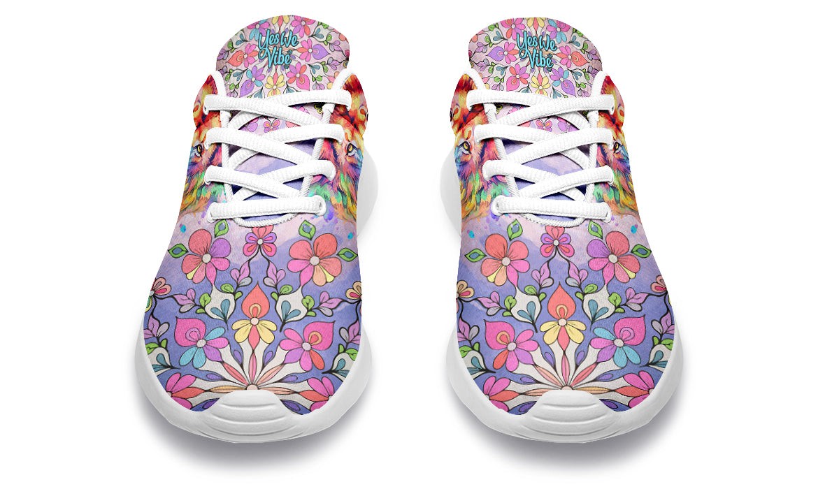 Flowers Mandala Lion